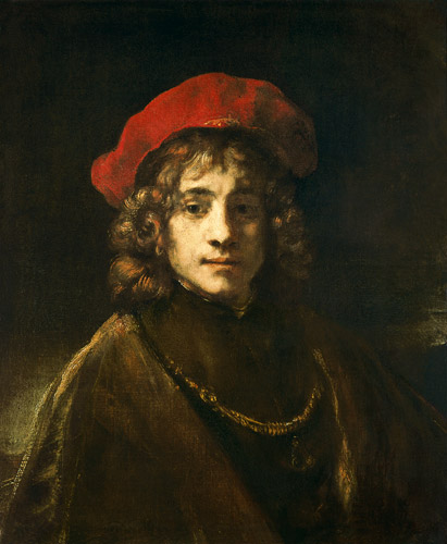 Titus, the Artist's son à Rembrandt Harmenszoon van Rijn