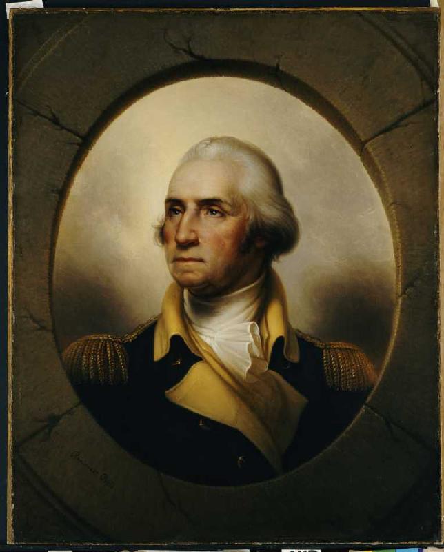 George Washington. à Rembrandt Peale
