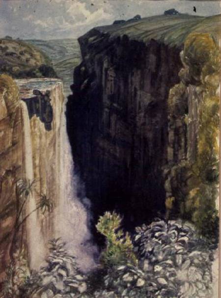 Maqua Falls, Pondoland à Rev. John Wilfrid Royds Brocklebank