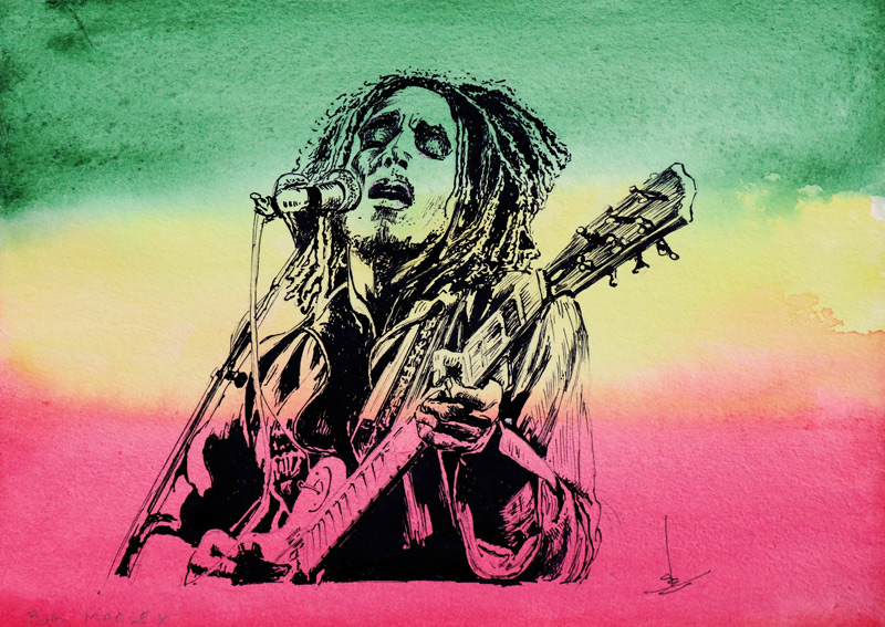 Bob Marley à Réfou