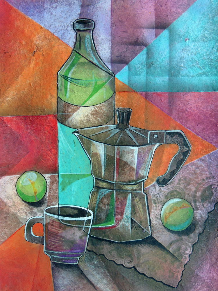 Still Life with Coffee Pot à Ricardo Maya