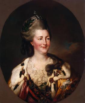 Portrait of Empress Catherine II (1729-1796)