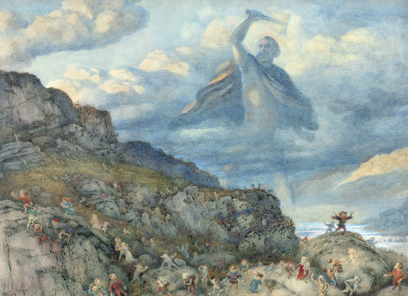 Thor and the Dwarves à Richard Doyle