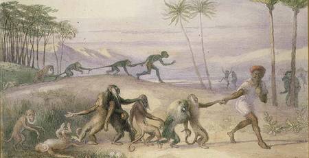 The Manners and Customs of Monkeys à Richard Doyle