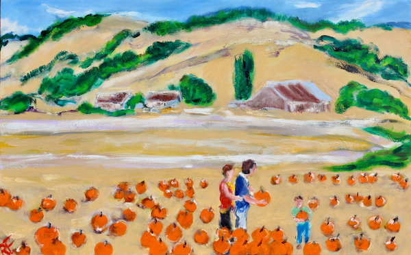 Picking a Pumpkin, Nicasio à Richard Fox