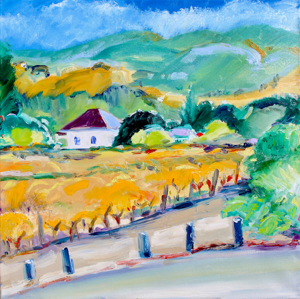 Vineyard in Autumn, Napa à Richard Fox