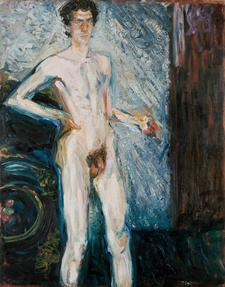 Nude Self-Portrait with Palette à Richard Gerstl