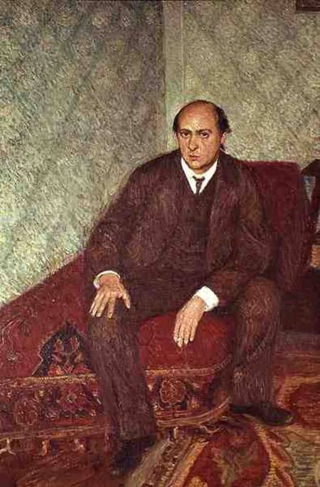 Portrait of Arnold Schonberg (1874-1951) à Richard Gerstl