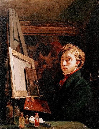 Self Portrait à Richard Parkes Bonington