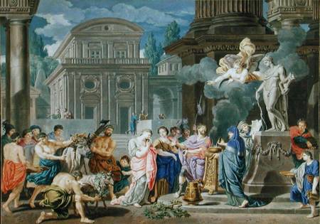 Sacrifice of Apollo à Richard van Orley