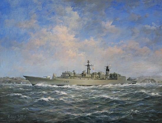 H.M.S. Chatham Type 22 (Batch 3) Frigate, 1996  à Richard  Willis
