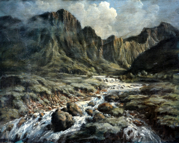 Mountain River à Richard  Willis