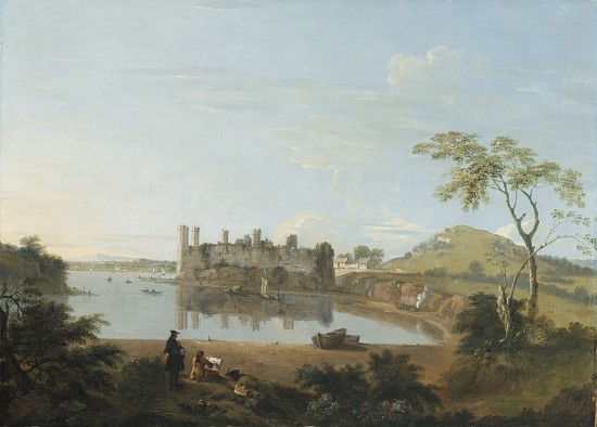 Caernarvon Castle à Richard Wilson