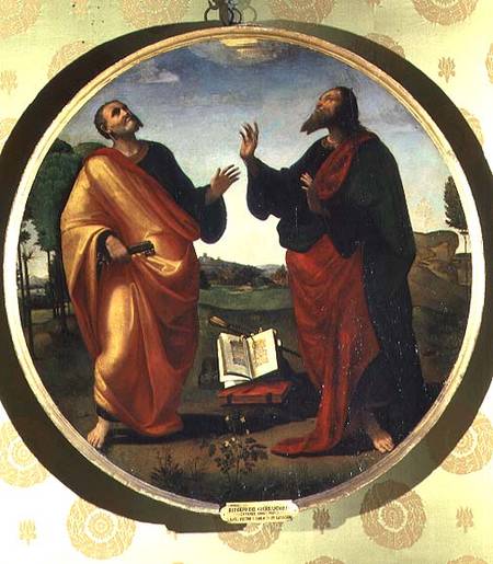 St. Peter and St. Paul à Ridolfo Ghirlandaio