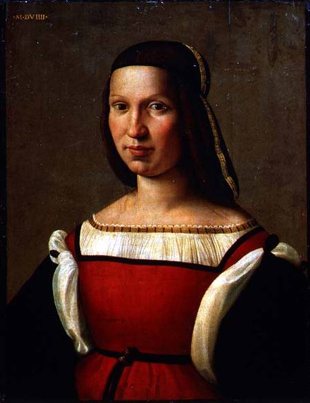 Portrait of a woman à Ridolfo Ghirlandaio