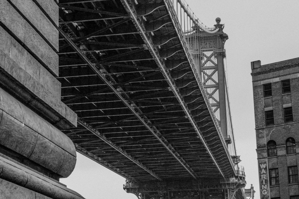 Manhattan Bridge - Brooklyn New York à Rikard Ekstrand