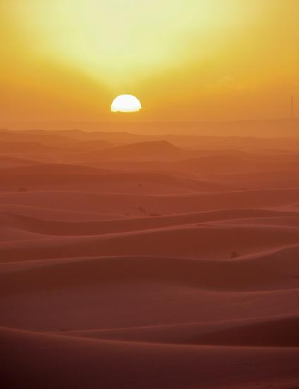 Sunset over Dunes