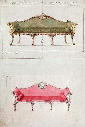 Sofa designed