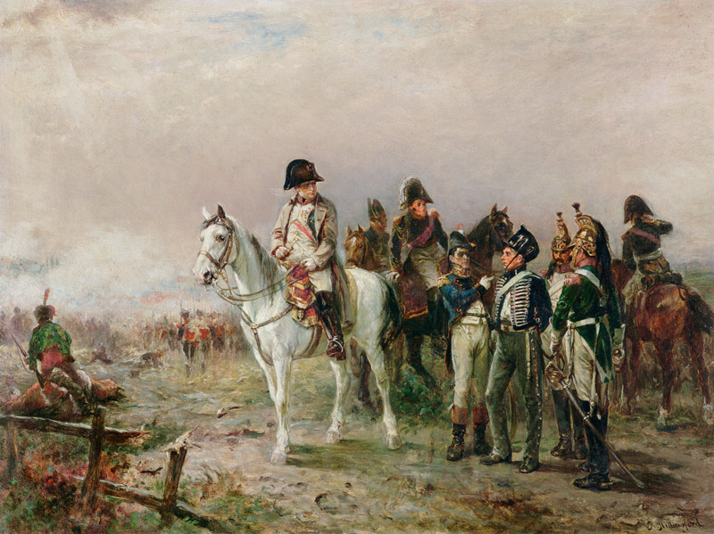 The Turning Point at Waterloo à Robert Alexander Hillingford