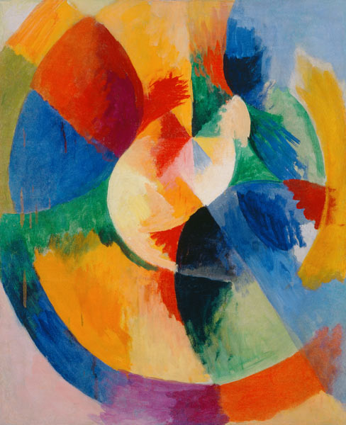 Kreisformen, Sonne (Formes circulaires, soleil) à Robert Delaunay