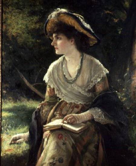 Woman Reading à Robert James Gordon