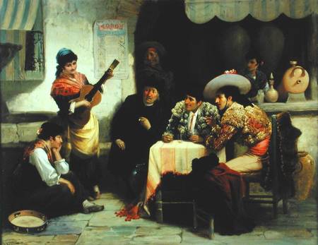 In A Spanish Tavern à Robert Kemm