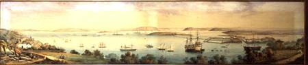 A Panoramic View of the Cove of Cork à Robert L. Stopford