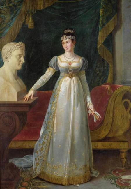Marie Pauline Bonaparte (1780-1825) Princess Borghese à Robert Lefevre