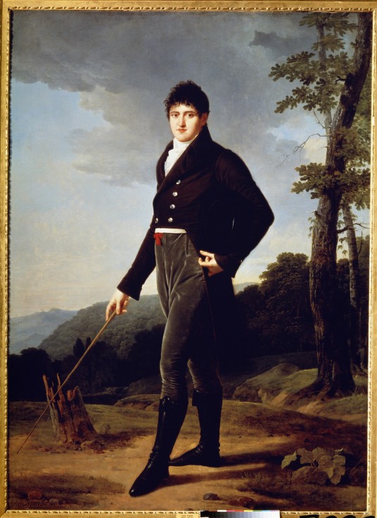 Portrait of Count Andrey Bezborodko à Robert Lefevre