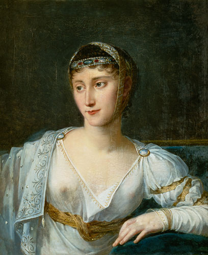 Portrait of Marie-Pauline Bonaparte (1780-1825) Princess Borghese à Robert Lefevre