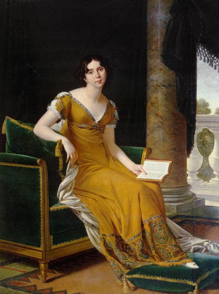 Portrait of Yelizaveta Demidova à Robert Lefevre