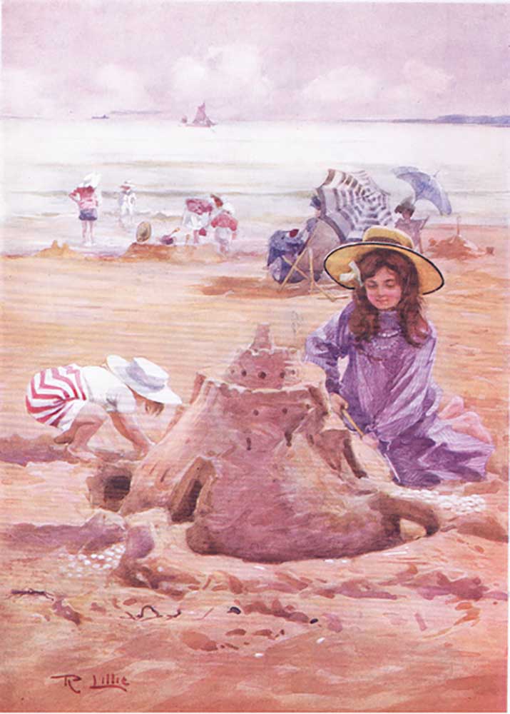 Building the sand castle à Robert Lillie