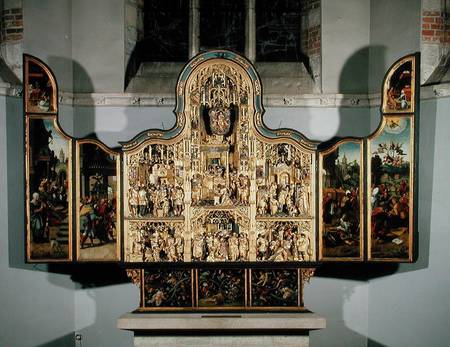 Organ c.1540 (with doors open) à Robert Moreau
