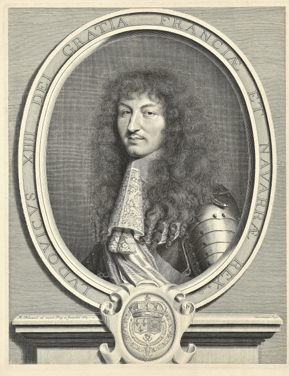 Louis XIV, King of France (1638-1715) à Robert Nanteuil