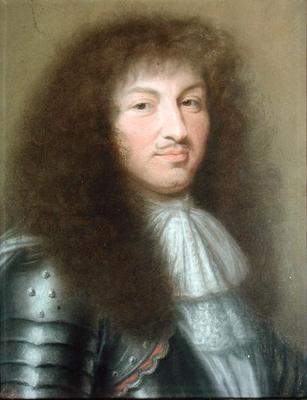 Portrait of Louis XIV (1638-1715) King of France (pastel on paper) à Robert Nanteuil