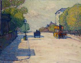 Adelaide Road in Sunlight, 1910 (oil on canvas)