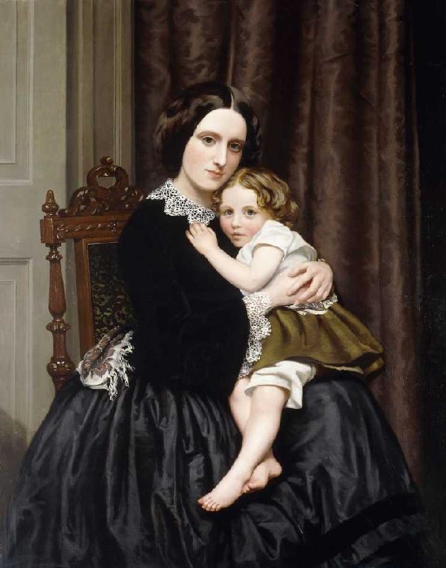 Mutter und Kind. à Robert S. Tait
