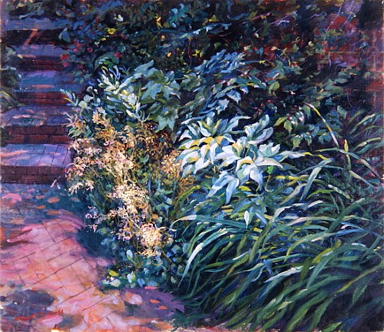 By The Garden Path à Robert  Tyndall