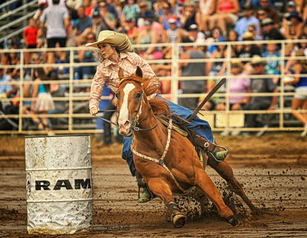 Barrel Racing à Robert Zhang