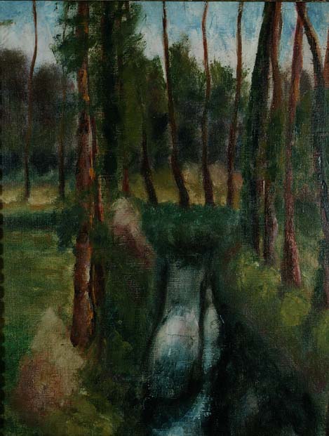 River Landscape (oil on canvas)  à Roderic O'Conor