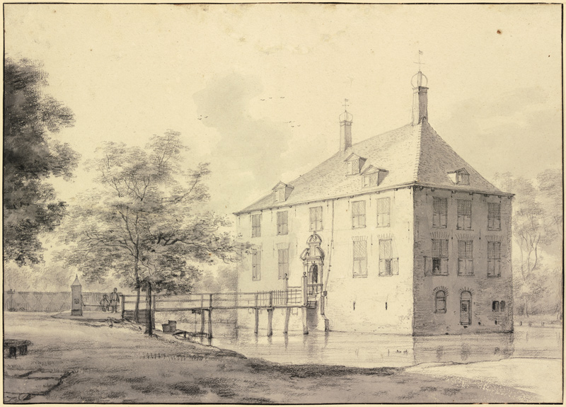 Schloss Poelenburg bei Heemskerk à Roelant Roghman