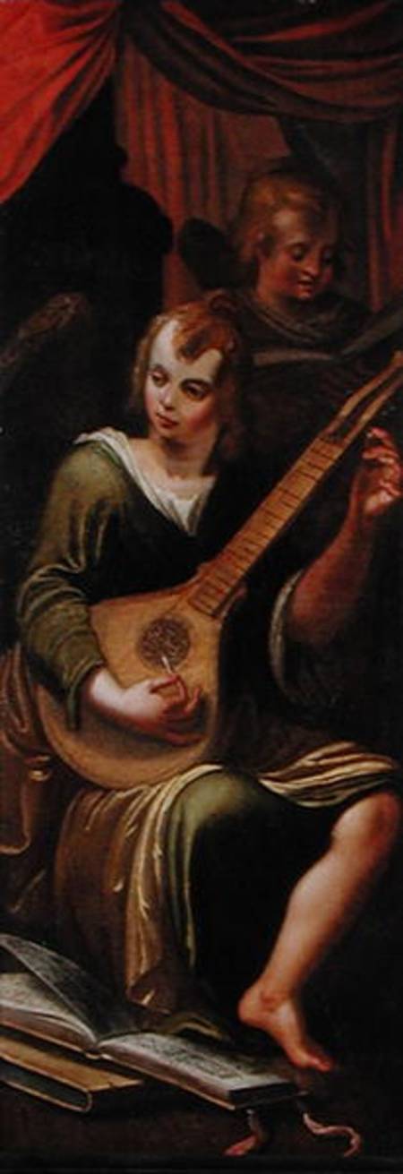 Lute player à Roelof van Zyll