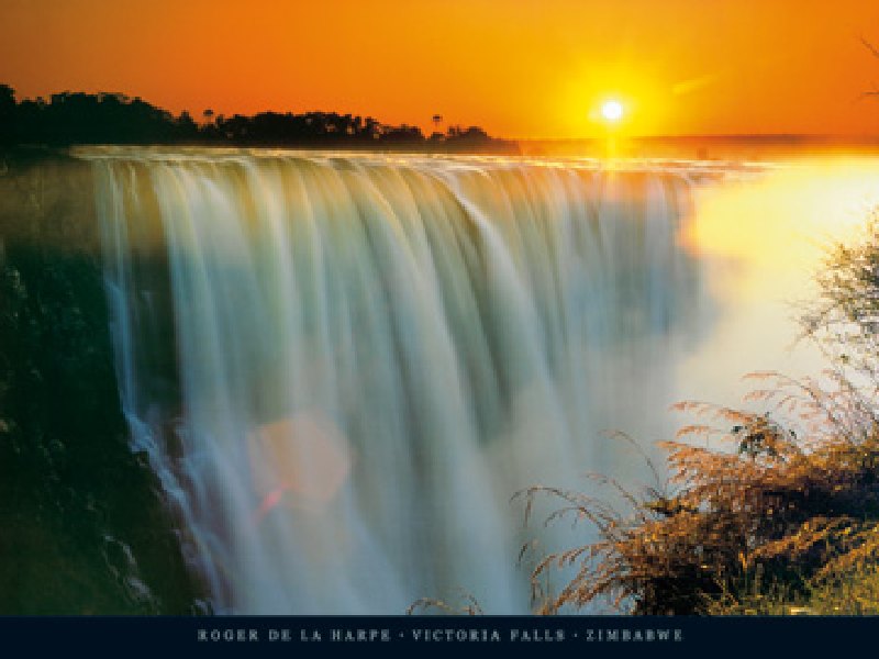 Victoria Falls, Zimbabwe à Rog De la harpe