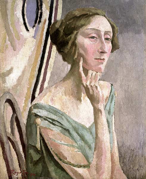 Portrait de Edith Sitwell (1887-1964) à Roger Eliot Fry