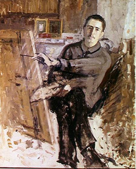 Self Portrait à Roger Noël-François de la Fresnaye