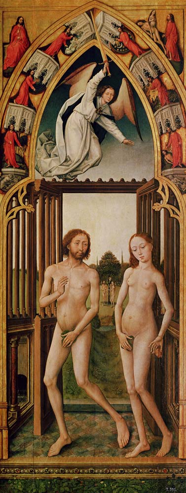 van der Weyden / Expulsion from Paradise à Rogier van der Weyden