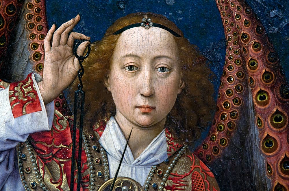 R. van der Weyden, Archangel Michael à Rogier van der Weyden
