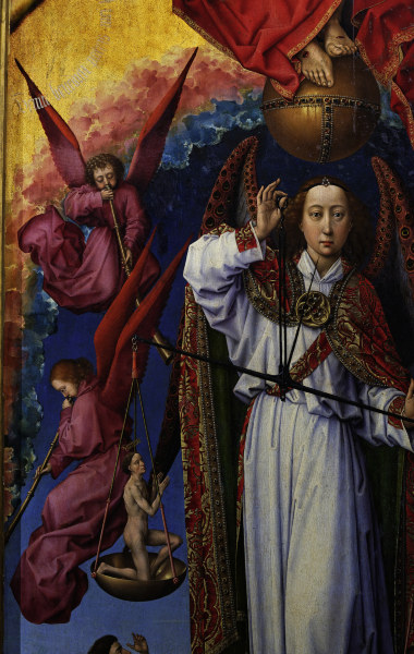 R. van der Weyden, Archangel Michael à Rogier van der Weyden