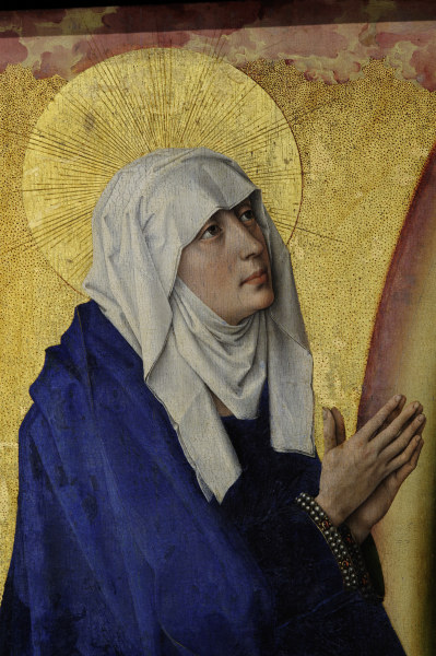 R. van der Weyden, Virgin Mary à Rogier van der Weyden