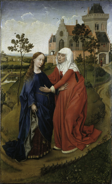 Rogier van der Weyden / Visitation à Rogier van der Weyden